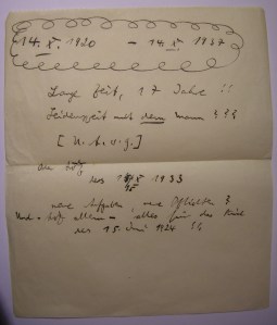 Fritz to Frieda for their 17th anniversary